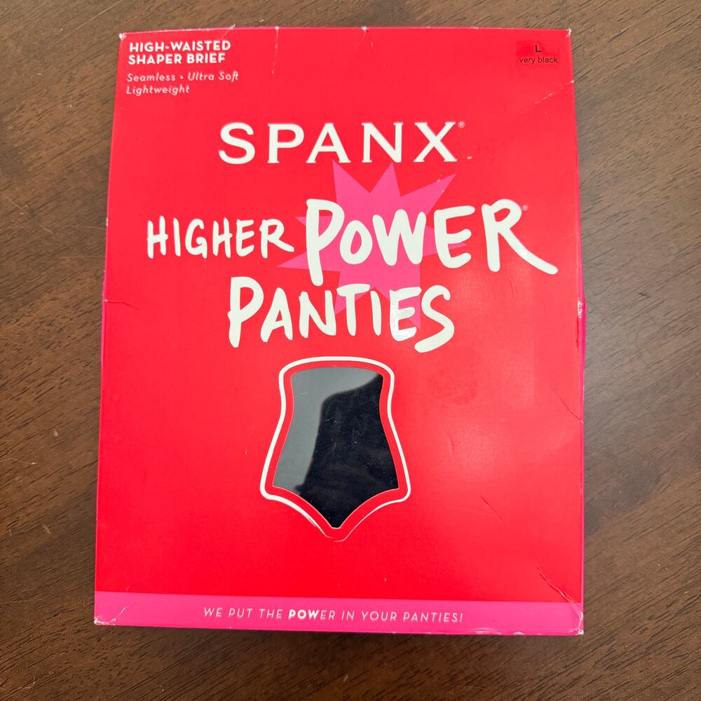 SPANX Power Panties - Very Black Large